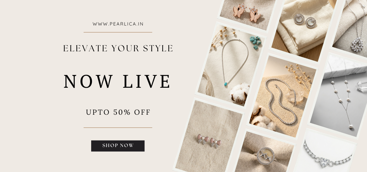 Pearlica launch offer banner — upto 50% off