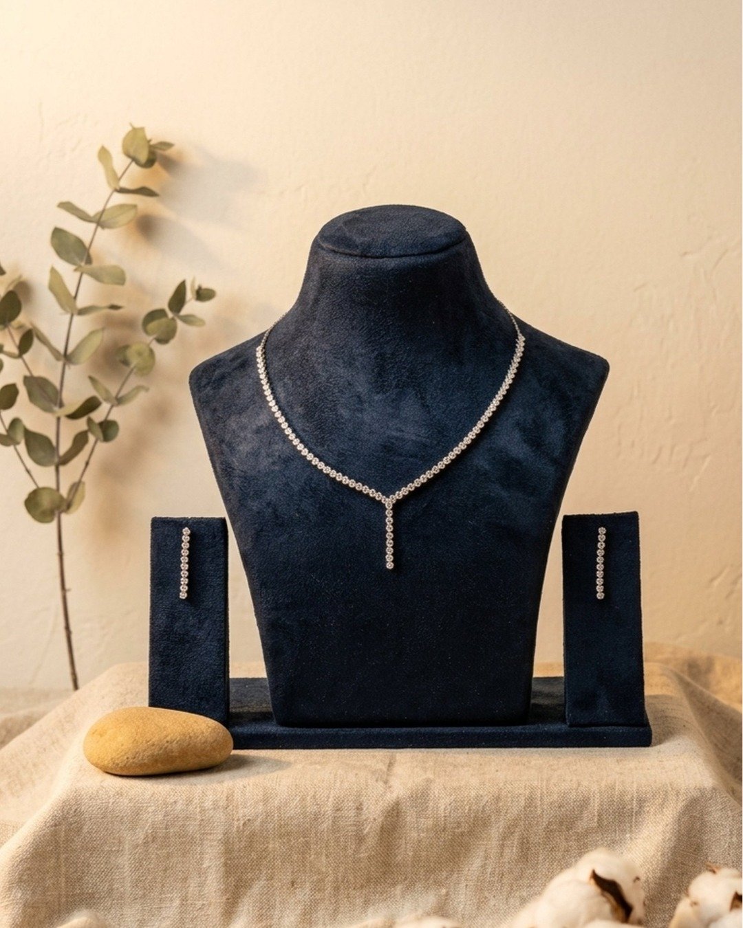 Elegant Bridal Sparkle Jewellery Set – 925 Sterling Silver — view 6