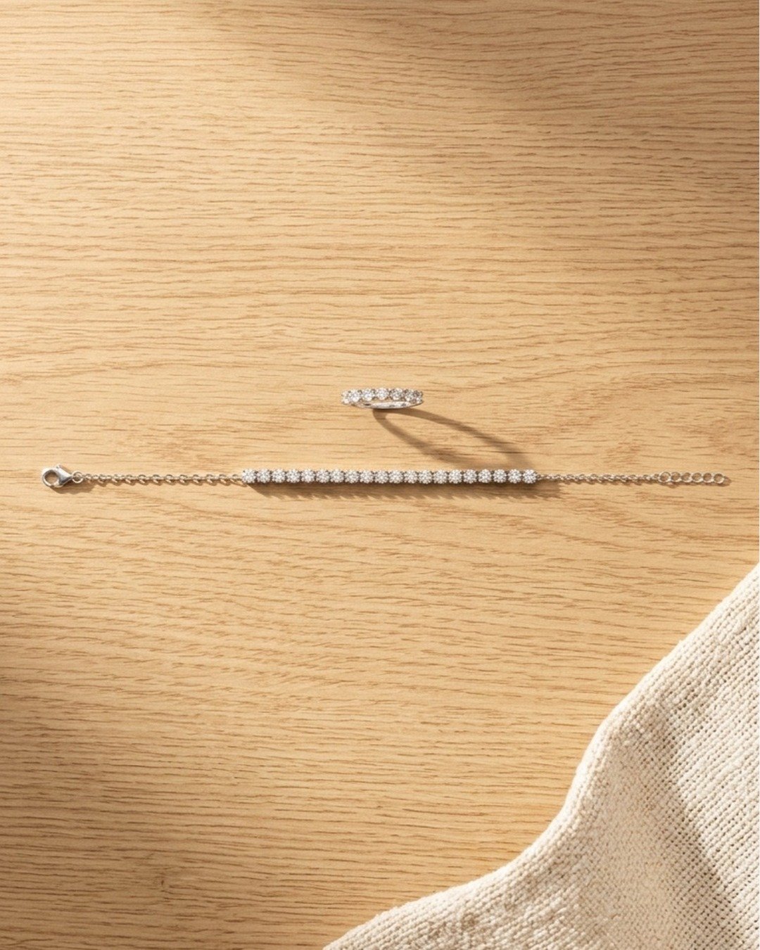 Elegant Bridal Sparkle Jewellery Set – 925 Sterling Silver — view 4