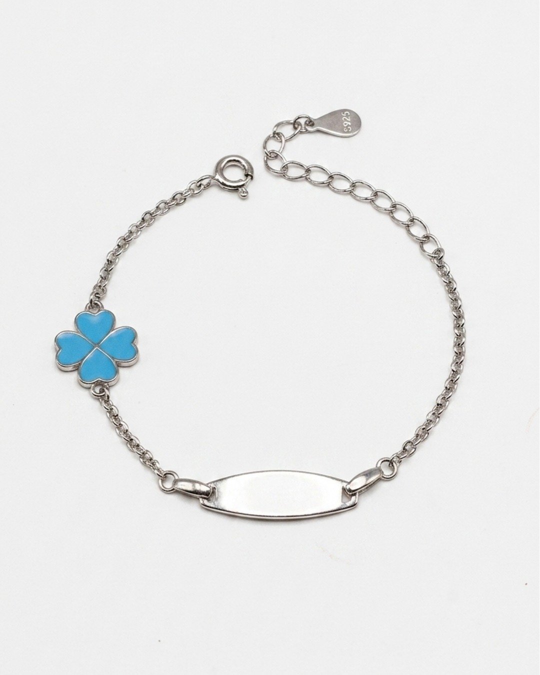 Lucky Clover Kids Bracelet – 925 Sterling Silver — view 4