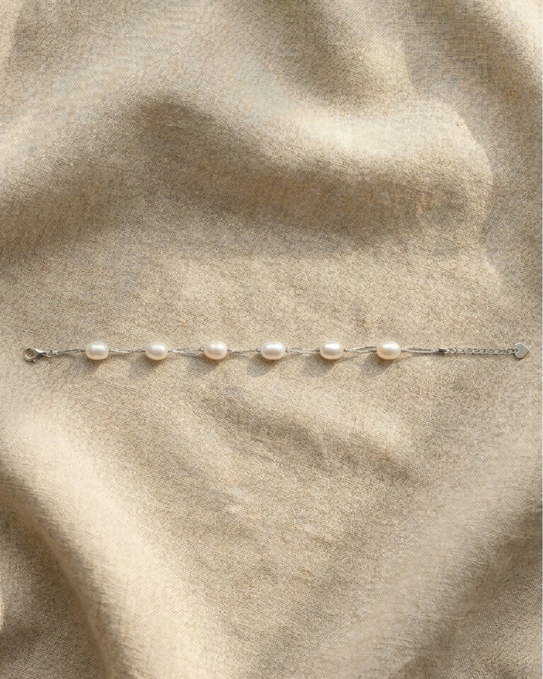 Pearl Wave Bracelet – 925 Sterling Silver